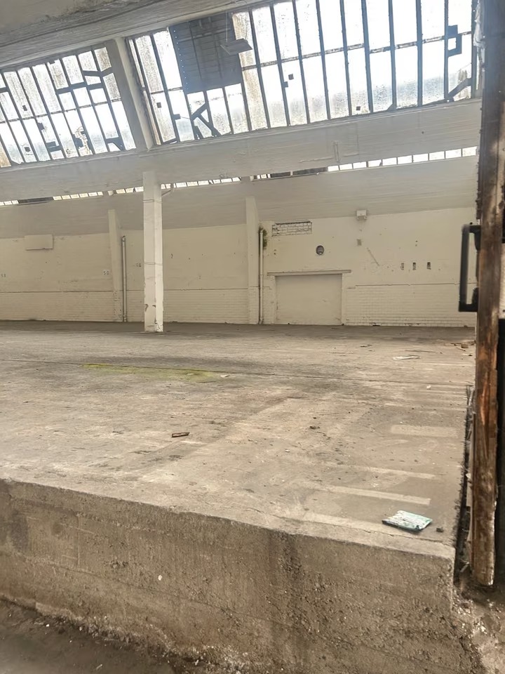 Innenansicht der Hallenfläche